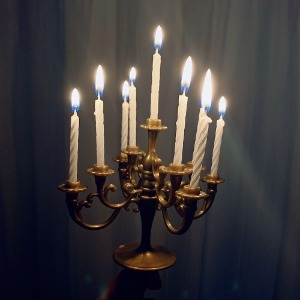샹들리에 초(chandelier candle)